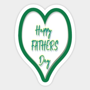 Happy Fathers days Sticker